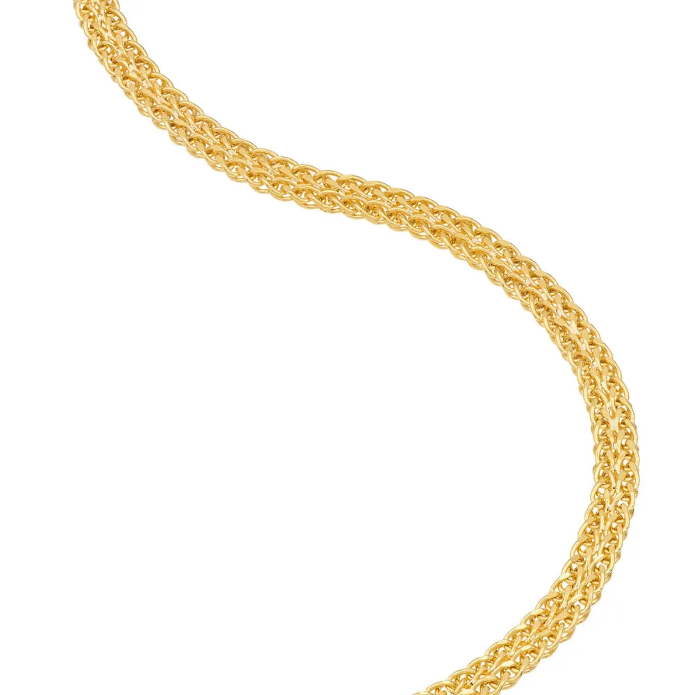 14k Gold Two-Row Bracelet