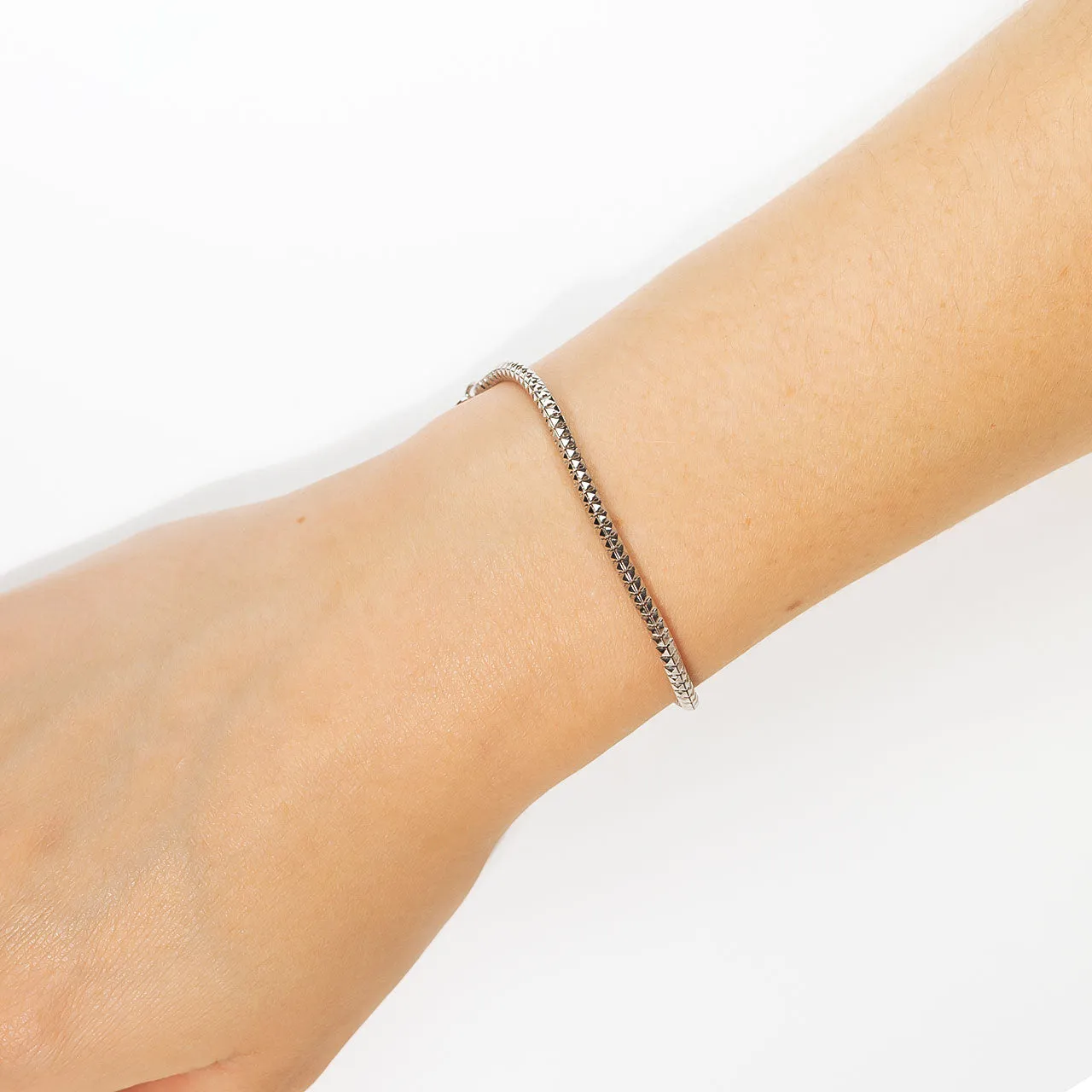 Adjustable Omega Chain Bracelet