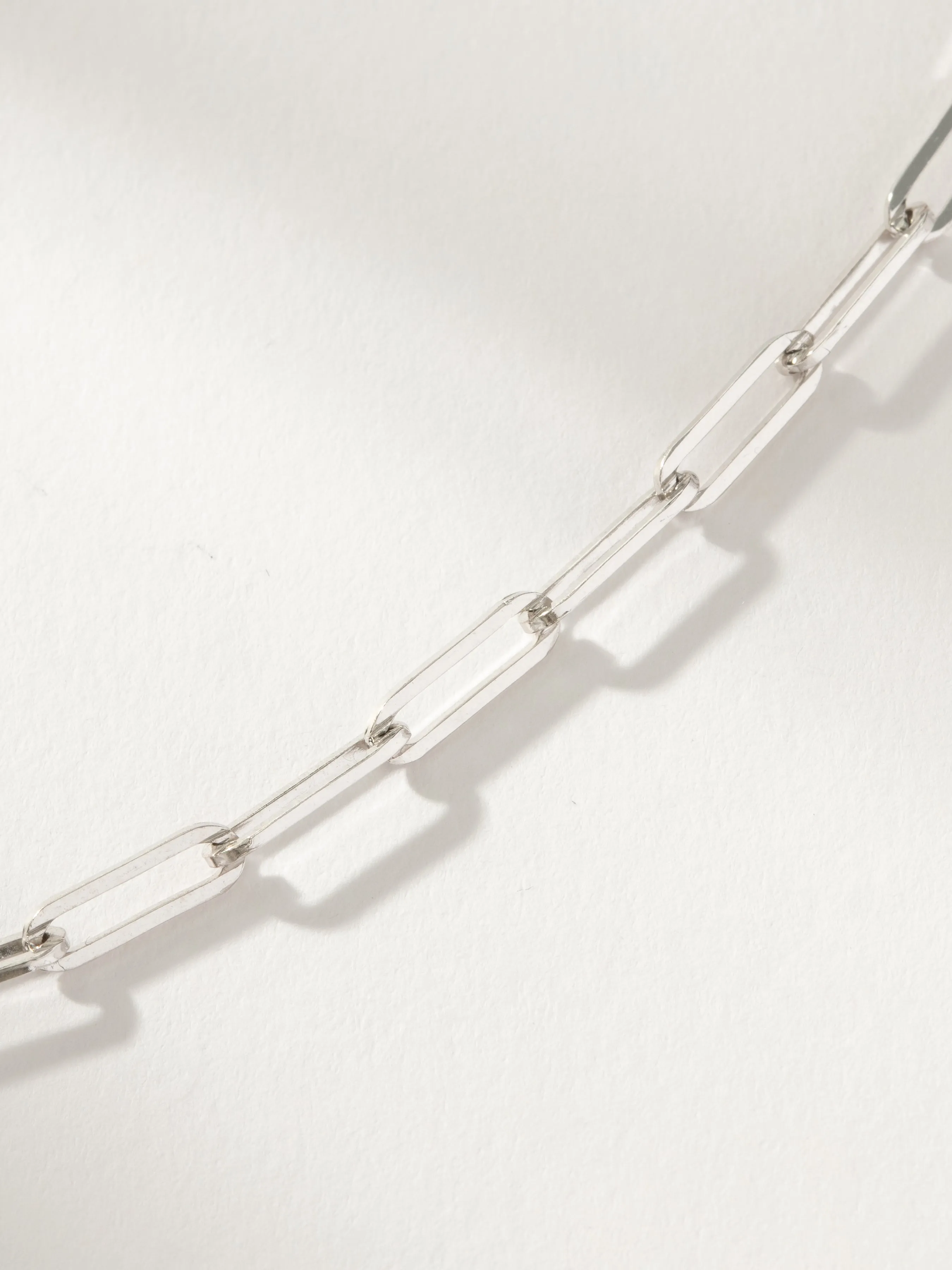 Basic Paperclip Chain Bracelet