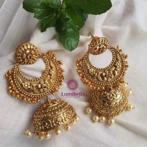 Big Matte Jhumkis