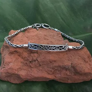 Cerita Bracelet - Sterling Silver, Indonesia