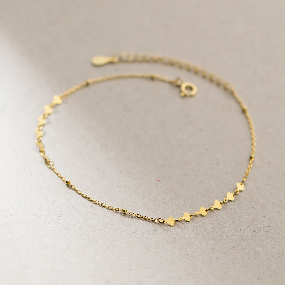 CHASING WAVES CHAIN ANKLET