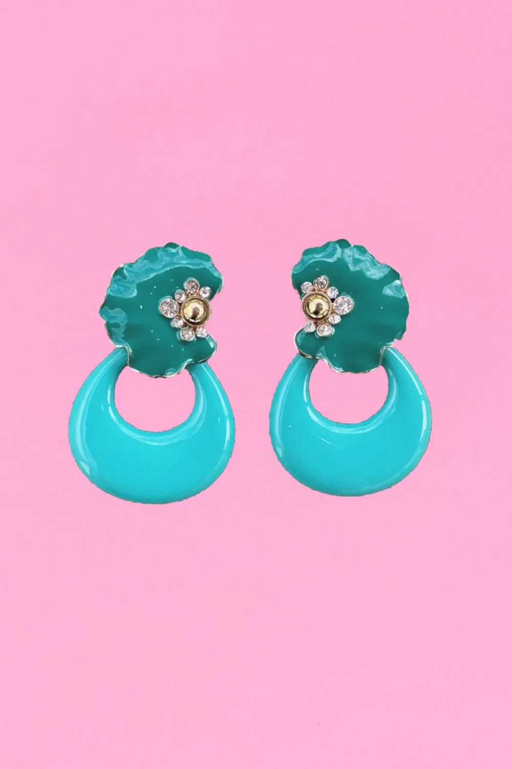 Daphne Earrings - Turquoise