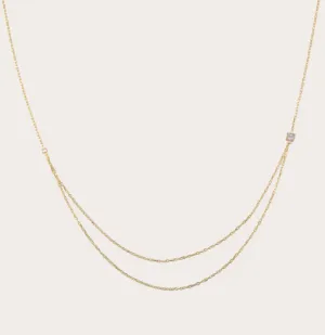 Elodie White Topaz Necklace