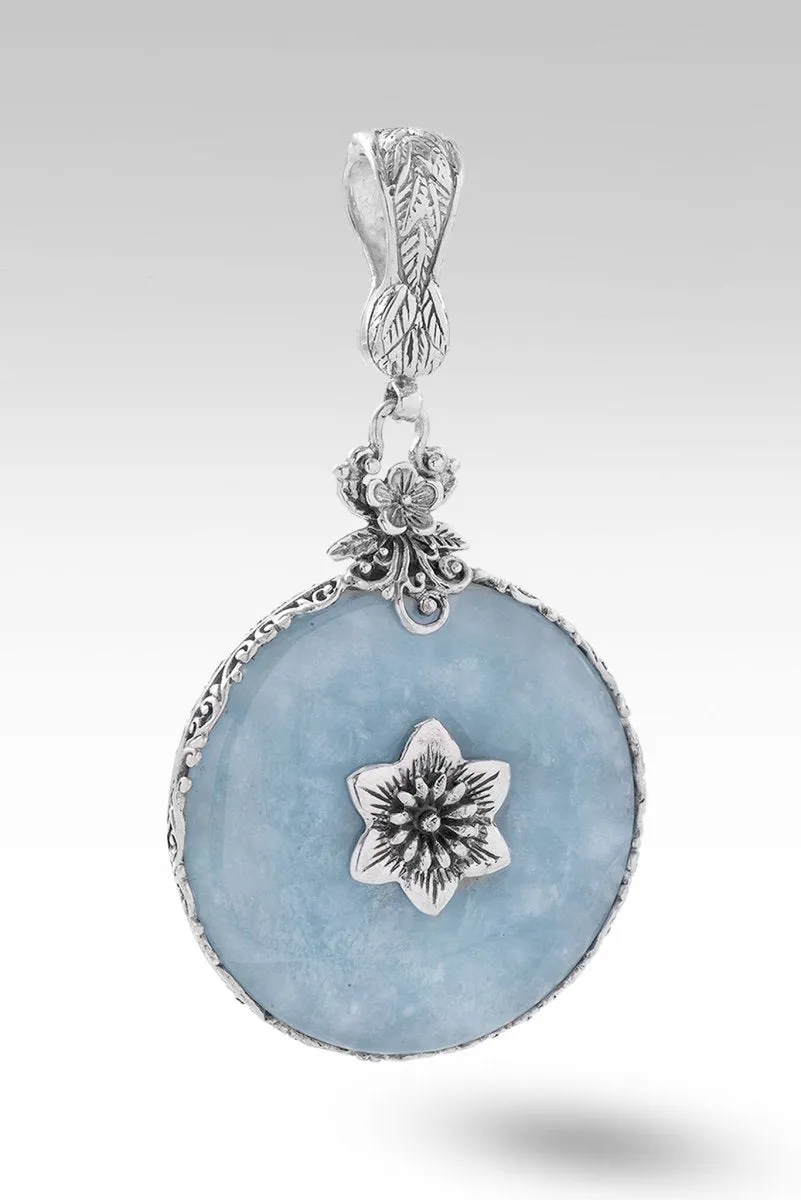 Everblooming Elegance Medallion™ in Aquamarine