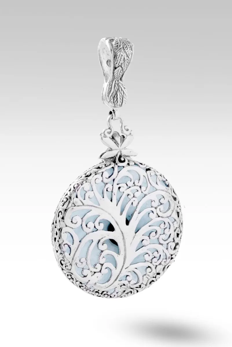 Everblooming Elegance Medallion™ in Aquamarine