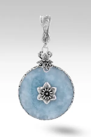 Everblooming Elegance Medallion™ in Aquamarine