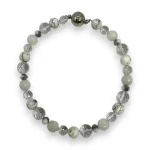 Faceted Crystal Jasper Quartz Necklace