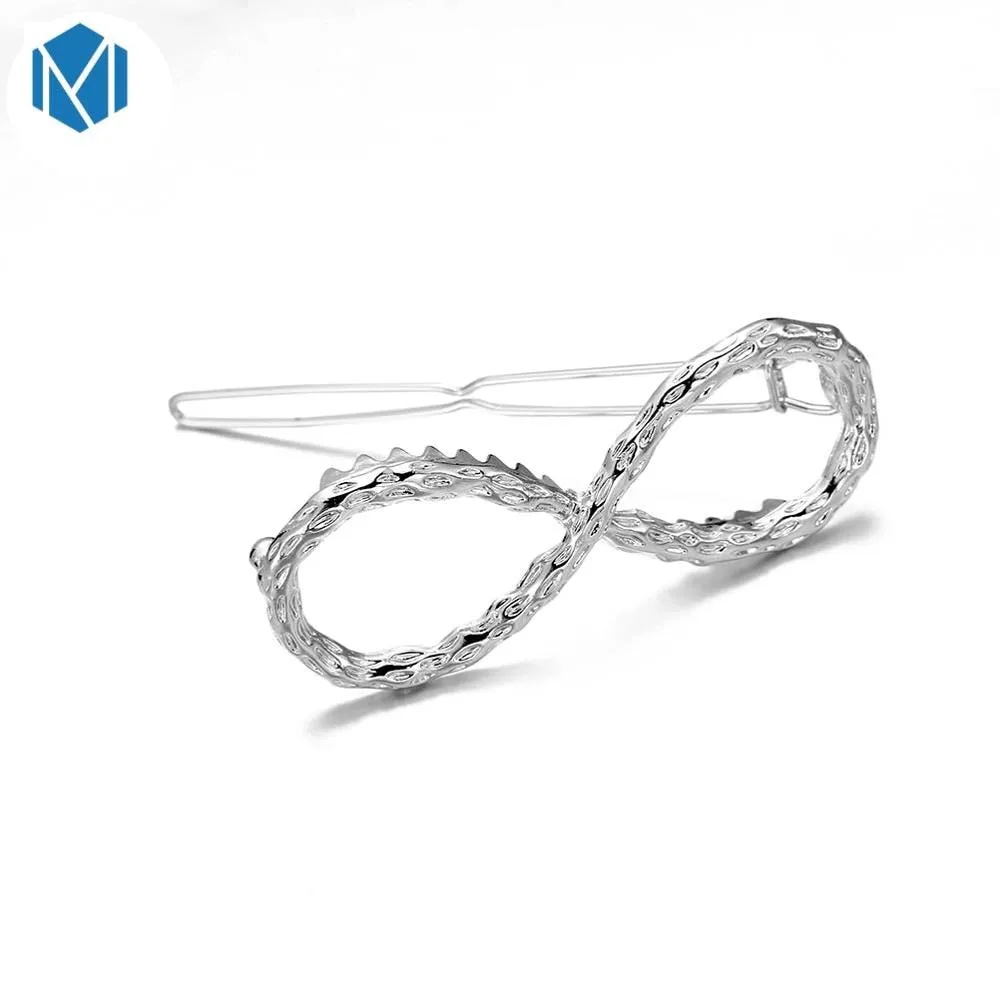 Fashion Woman Hair Accessories Triangle Hair Clip Pin Metal Geometric Alloy Hairband Moon Circle Hairgrip Barrette Girls Holder