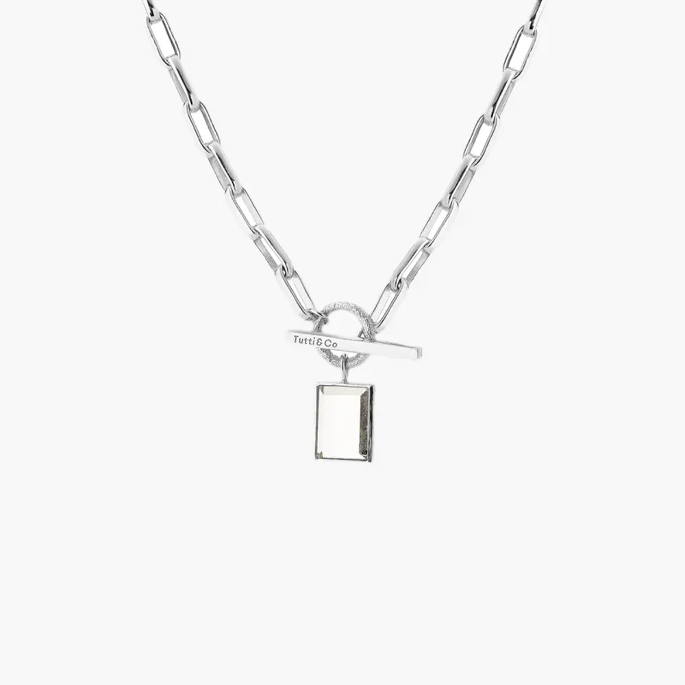 Flare Necklace Silver