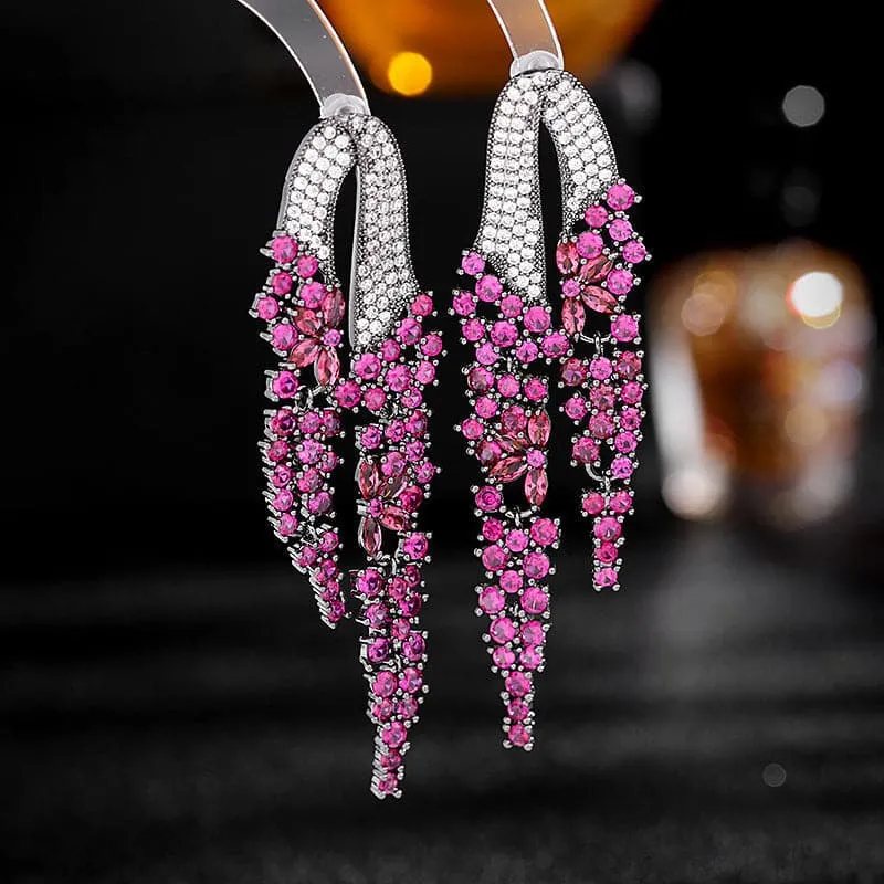 French Elegant Long Earrings