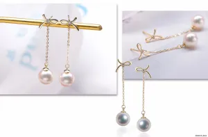 G14K Freshwater Pearl Earrings