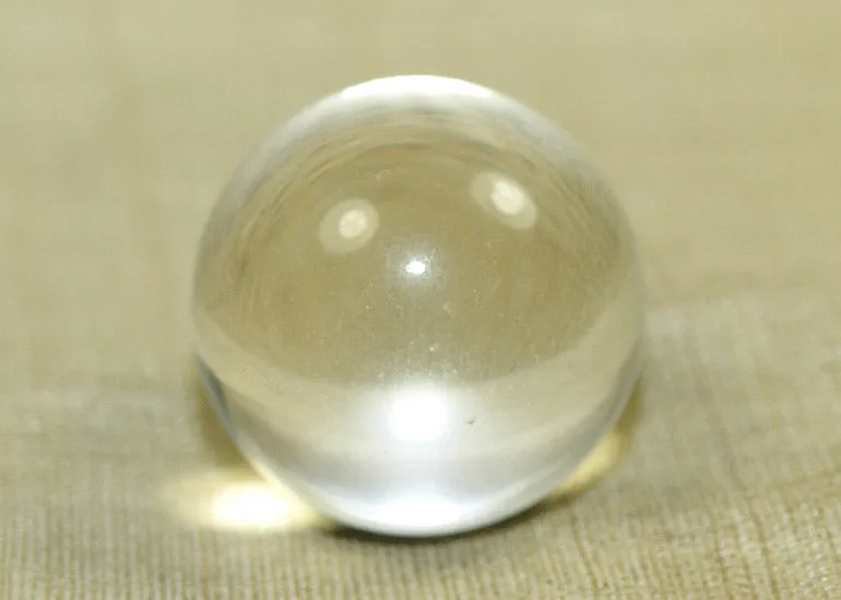 Gorgeous, High quality Quartz Crystal Ball; 22mm