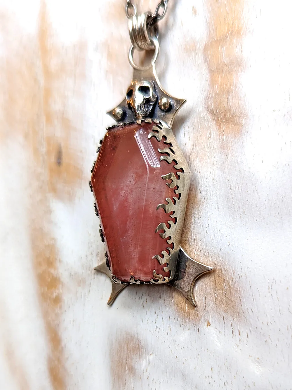 Hellhound Coffin Pendant Necklace | One of a Kind