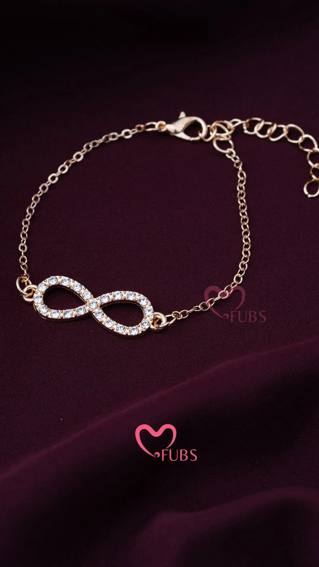 Infinity Charm Bracelet Big chain