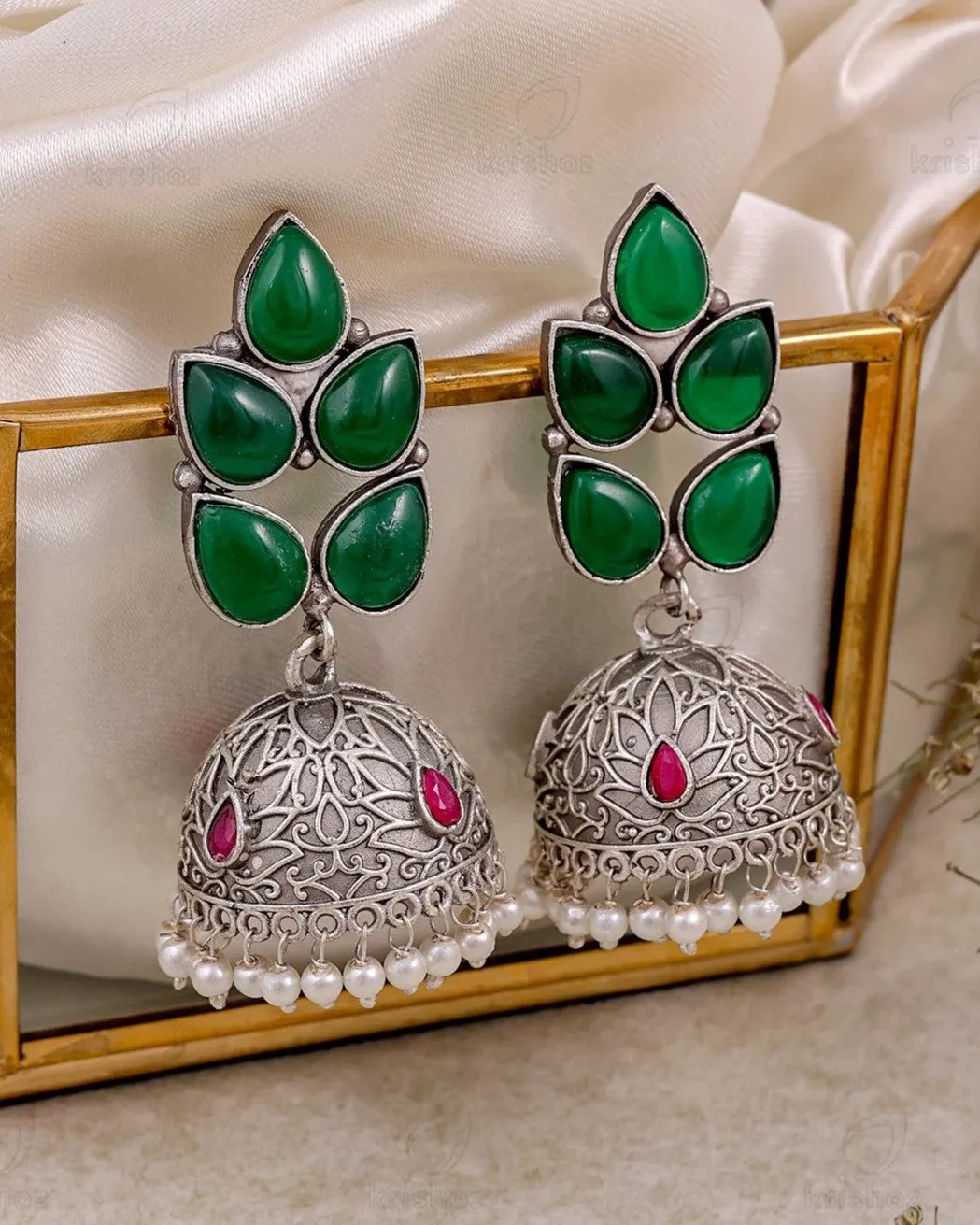 Isabella Jhumki Earrings - wxo