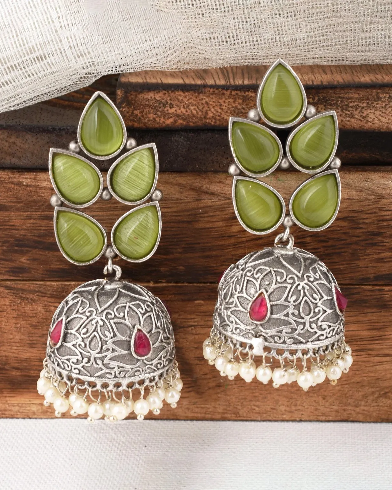 Isabella Jhumki Earrings - wxo