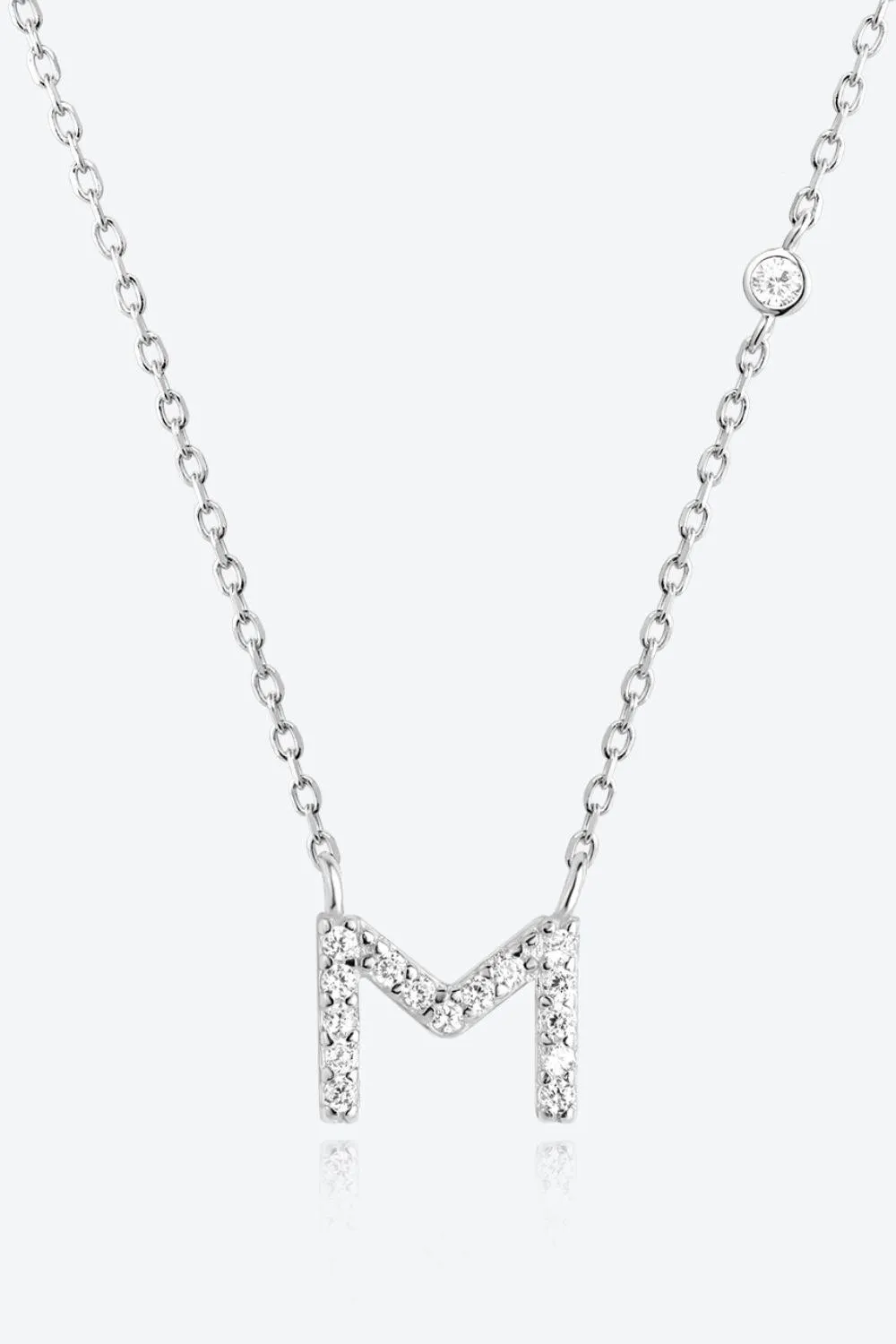 L To P Zircon 925 Sterling Silver Necklace