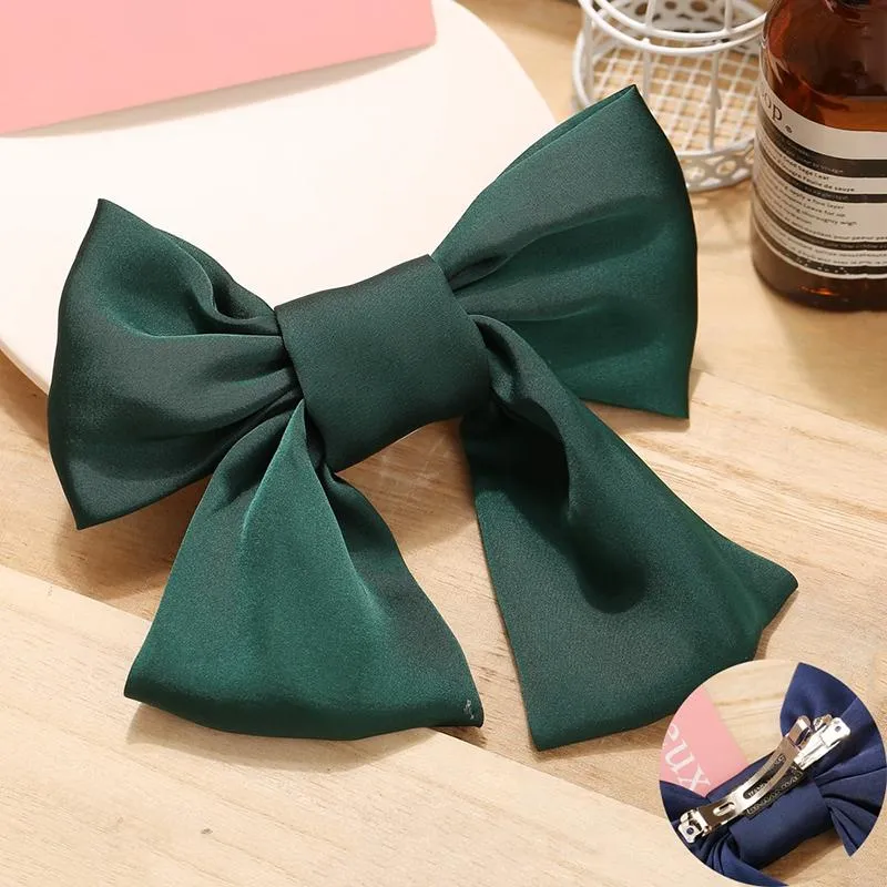 Oversized Ribbon Hair Clip Barrette