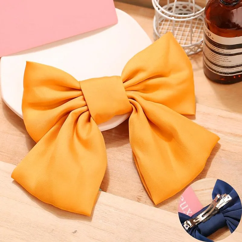 Oversized Ribbon Hair Clip Barrette