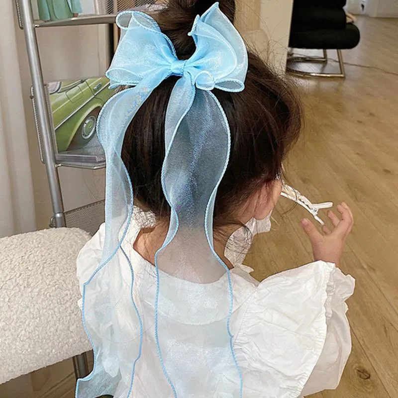 Oversized Ribbon Hair Clip Barrette