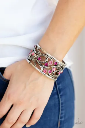 Paparazzi Bracelet ~ Garden Masquerade - Pink