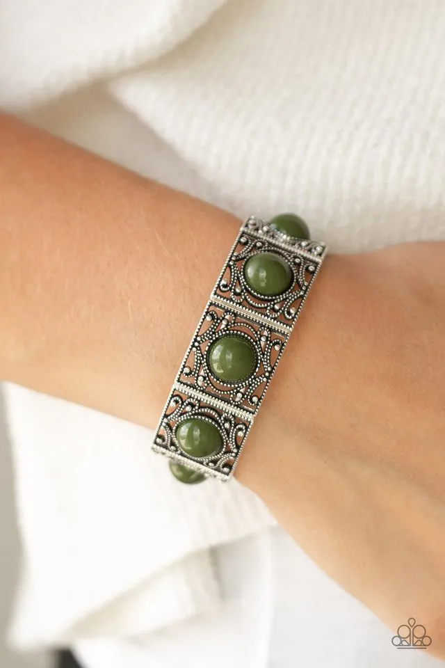 Paparazzi Bracelet ~ Victorian Dream - Green