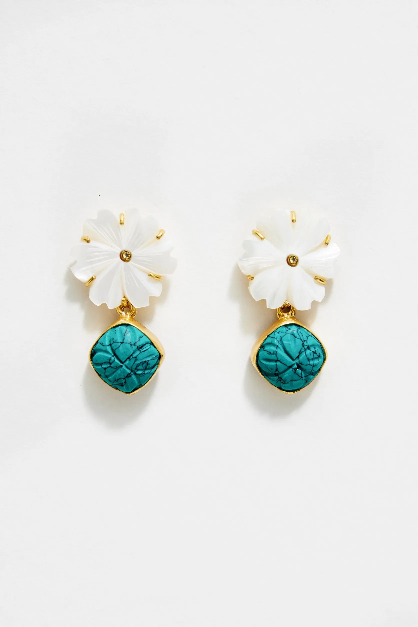 Paradiso Gia Earrings - Turquoise