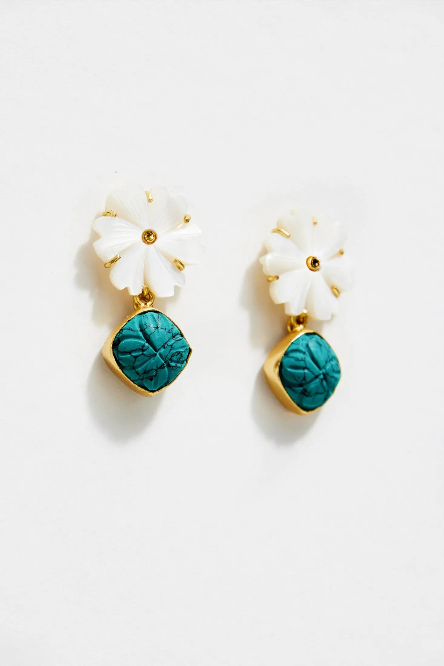 Paradiso Gia Earrings - Turquoise