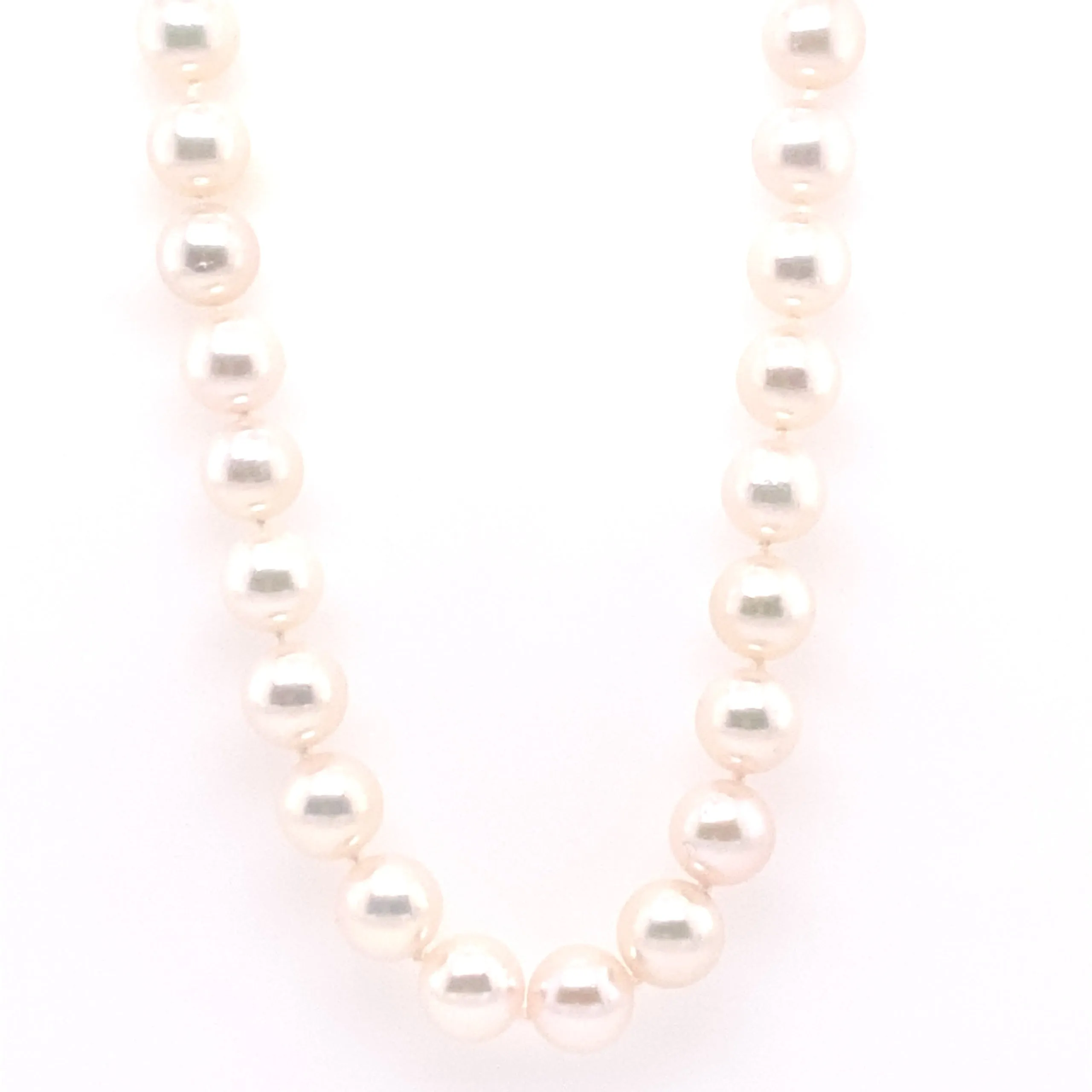 Pearl Strand Necklace. 8MM-8.50MM