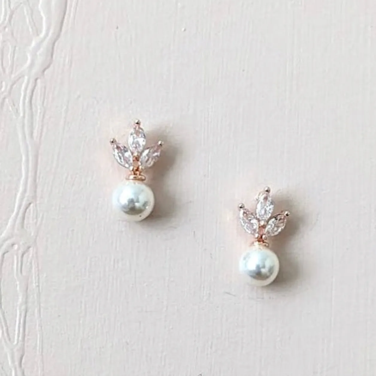 Petite Pearl Earrings TAHIRA