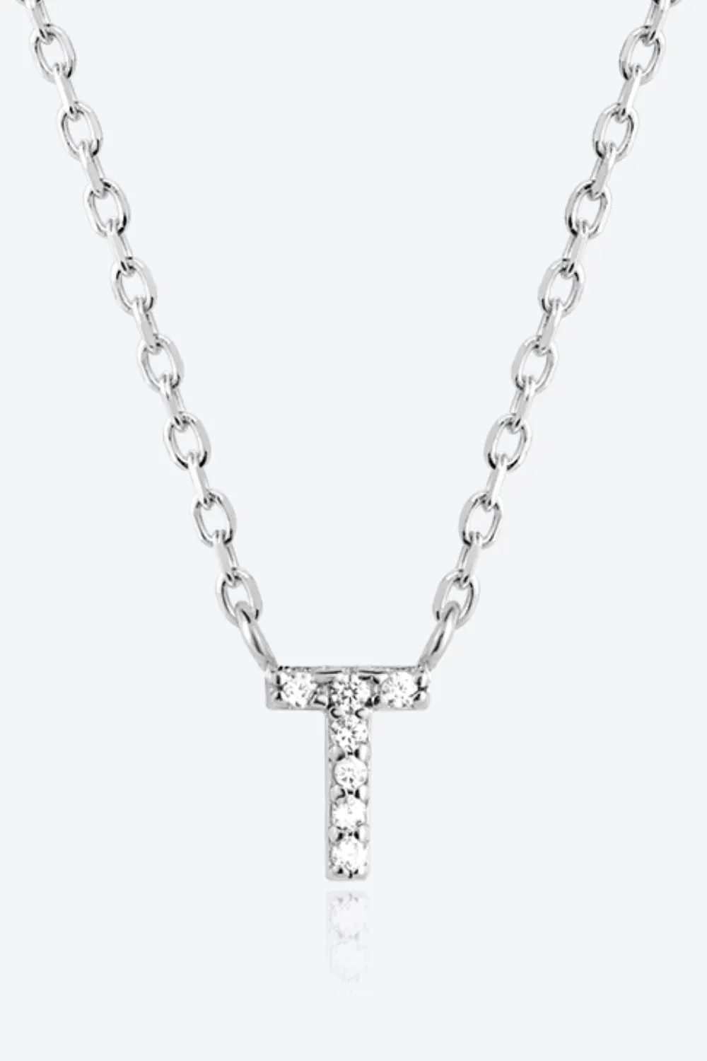 Q To U Zircon 925 Sterling Silver Necklace