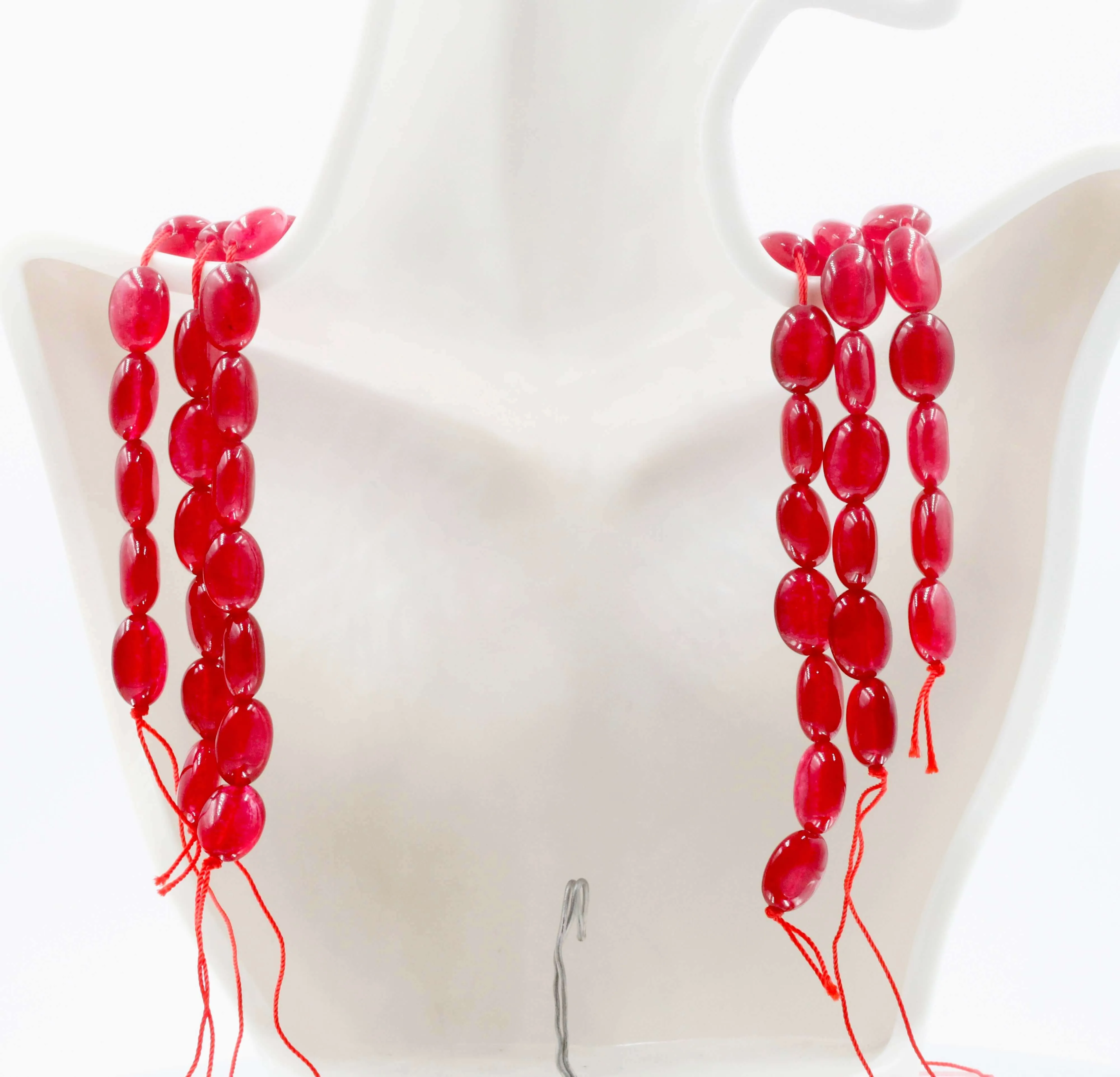 Red Quartz Beaded Strand Red Quartz DIY Necklace Quartz DIY Necklace Quartz Red Beads Red Gemstone beads Quartz stone beads Quartz SKU:113064