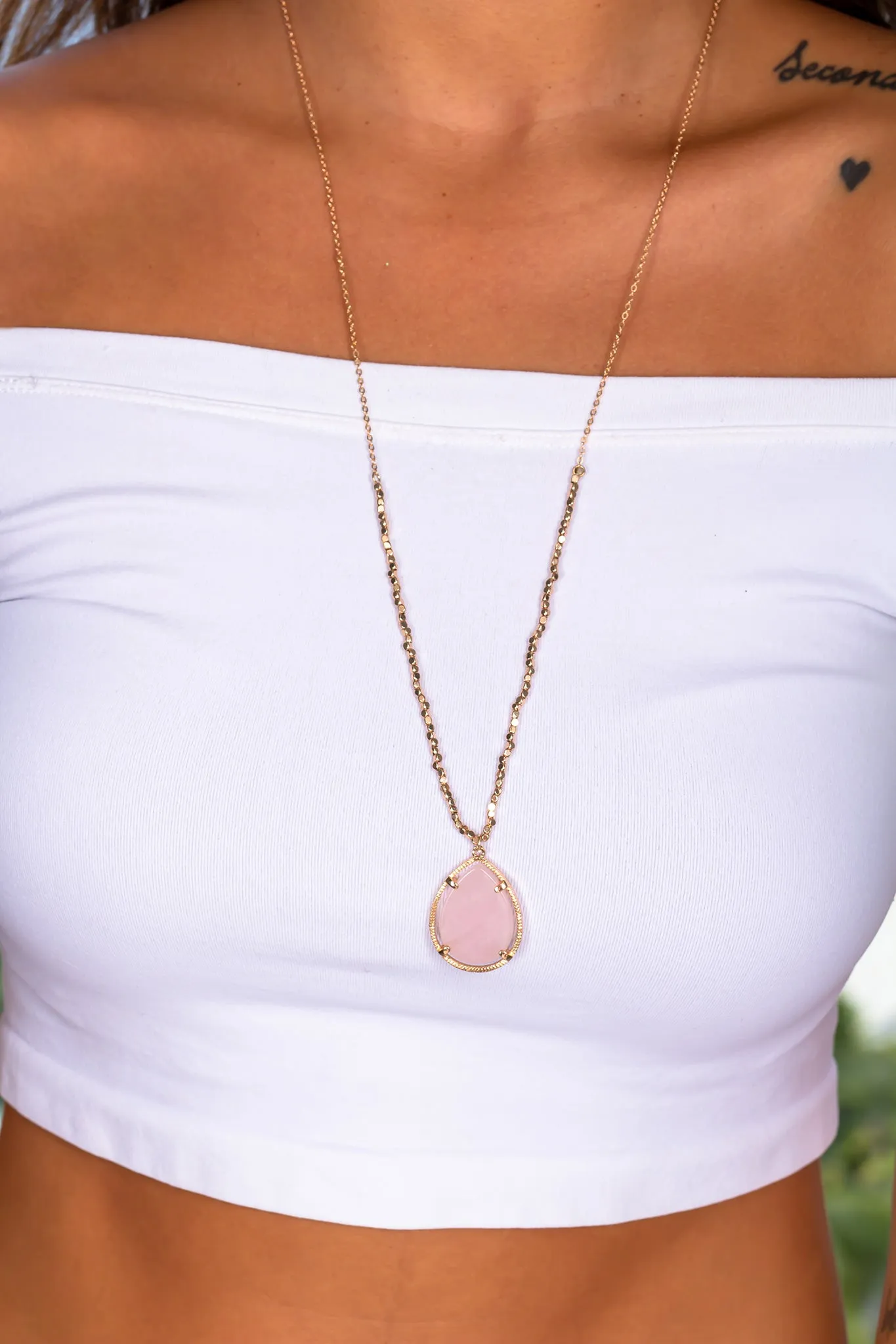 Rose Quartz Necklace