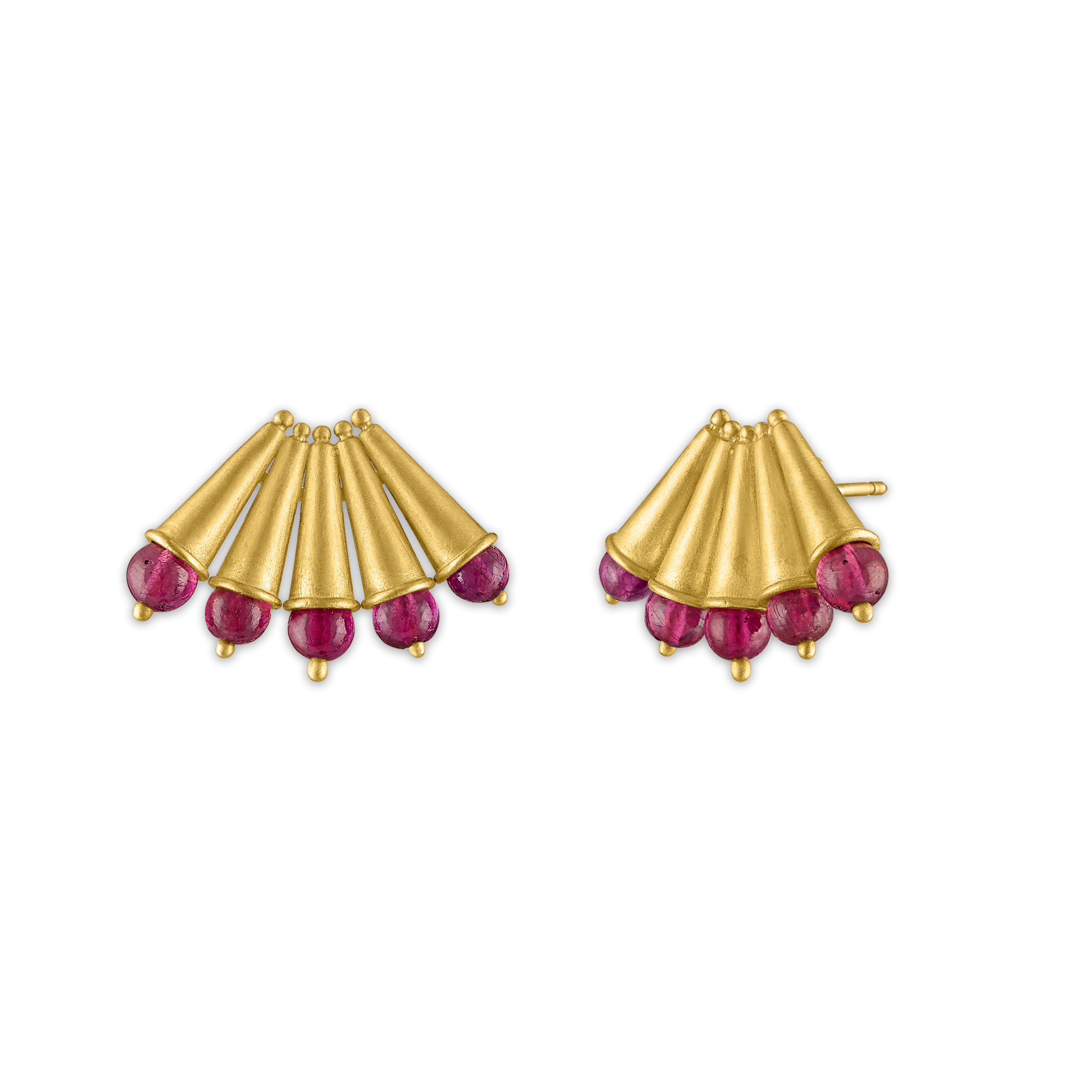 Ruby Janam Earrings