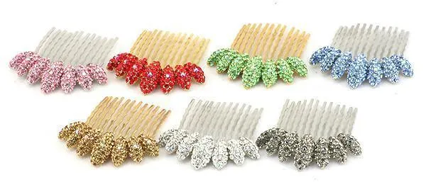 Sale - Almond Cluster Crystal Comb (Per Piece)