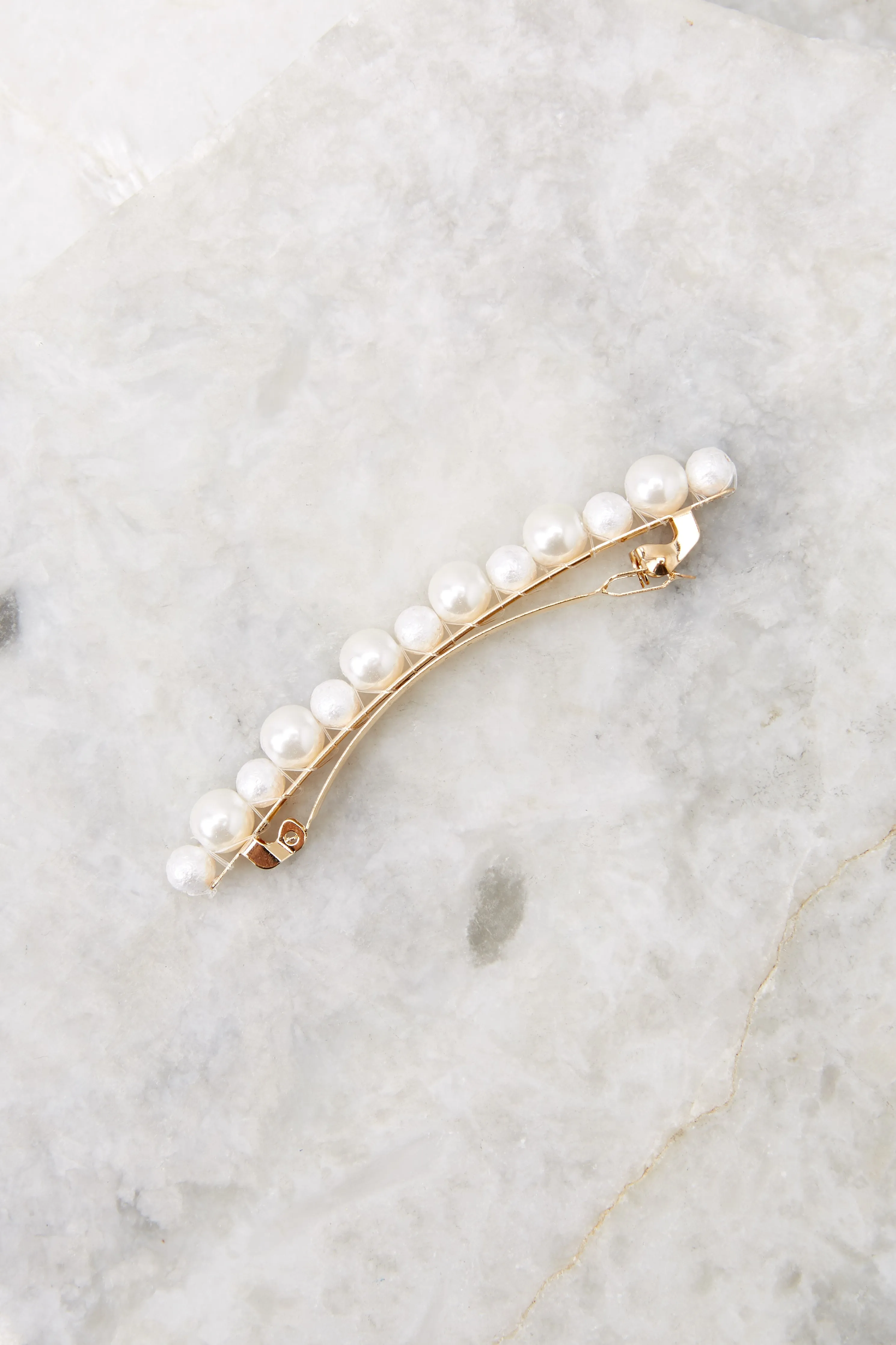 Small Fortunes Gold Hair Pin