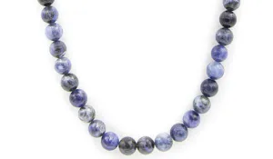 Sodalite Gloss Natural Gemstone Necklace