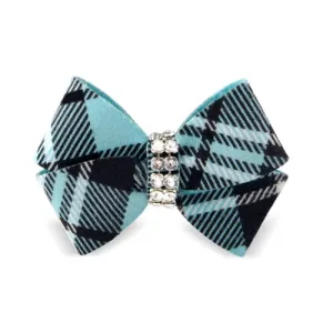 Susan Lanci Scotty Nouveau Hair Bow - Tiffi Plaid