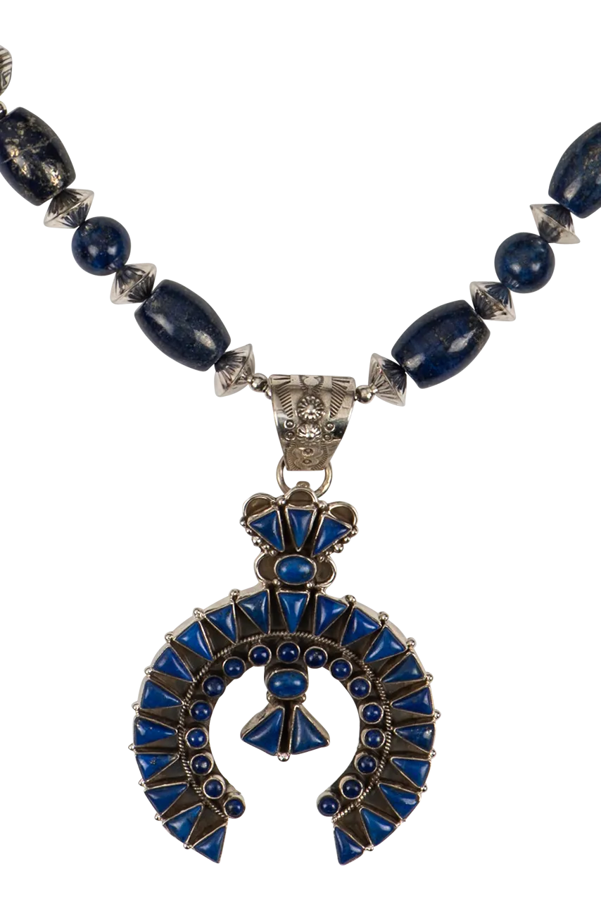 Sweet Tea Jewelry Horseshoe Lapis Set