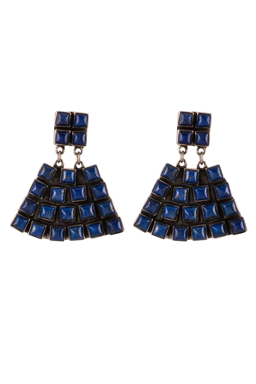 Sweet Tea Jewelry Horseshoe Lapis Set