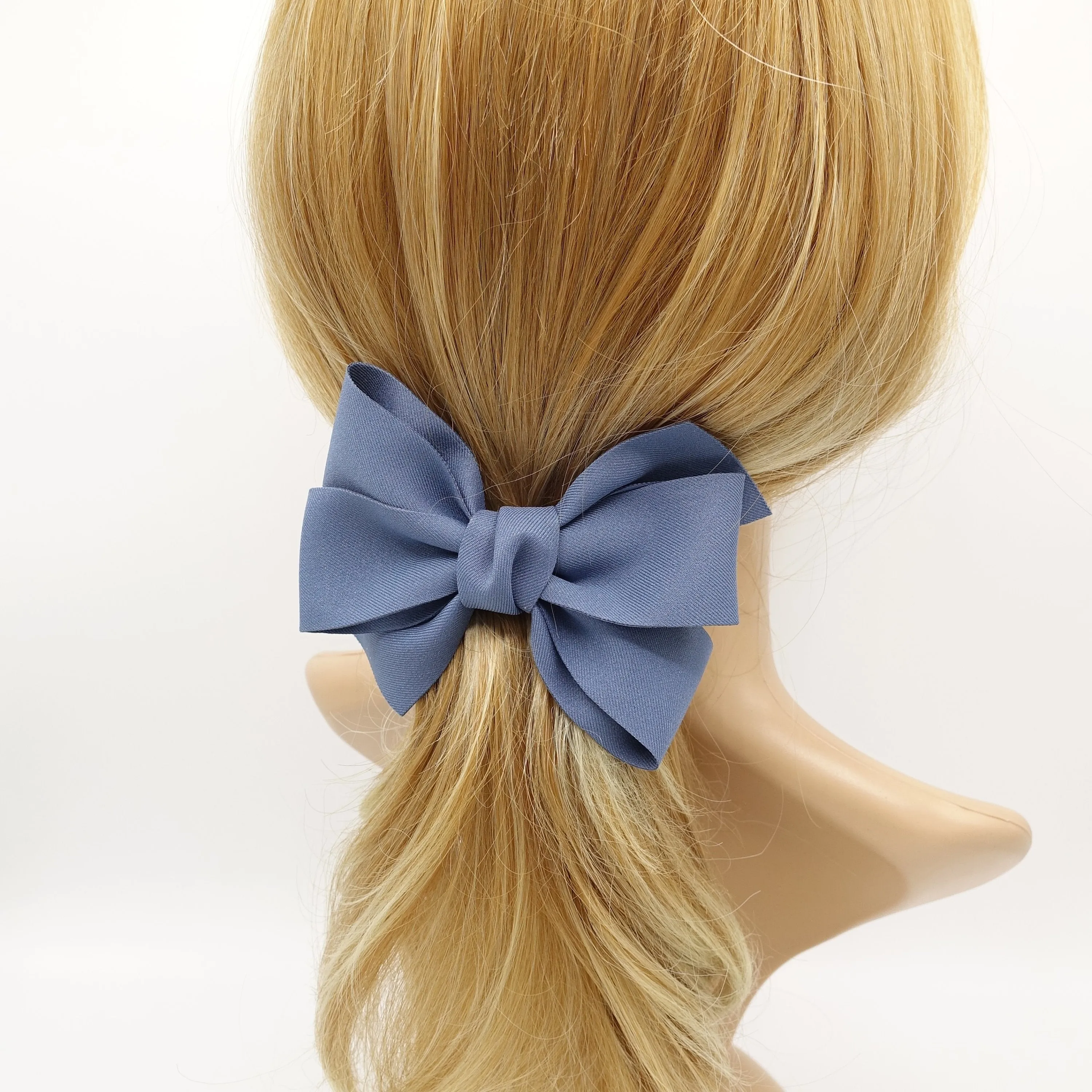 three wing casual hair bow daily hair accessory for women