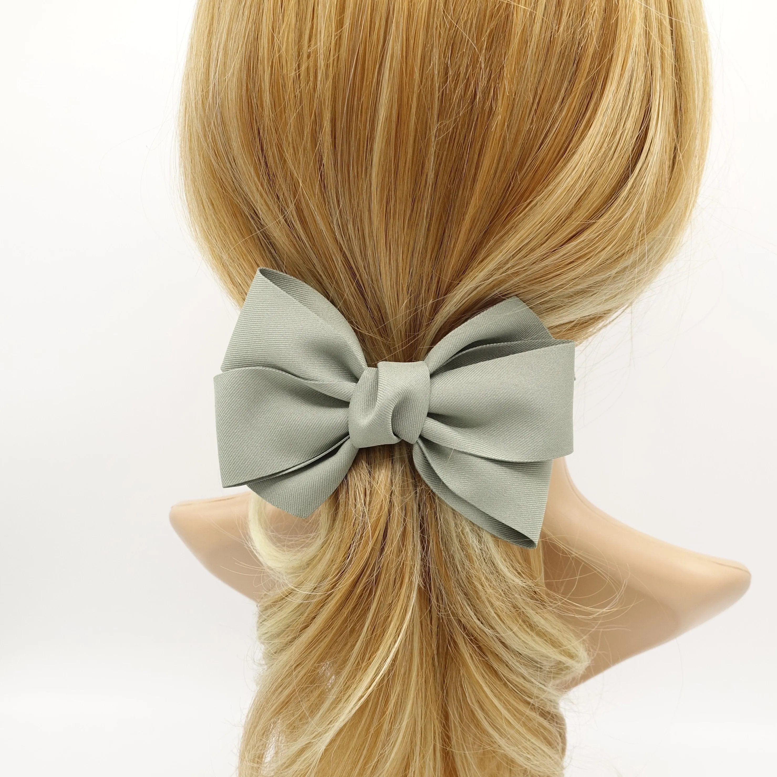 three wing casual hair bow daily hair accessory for women