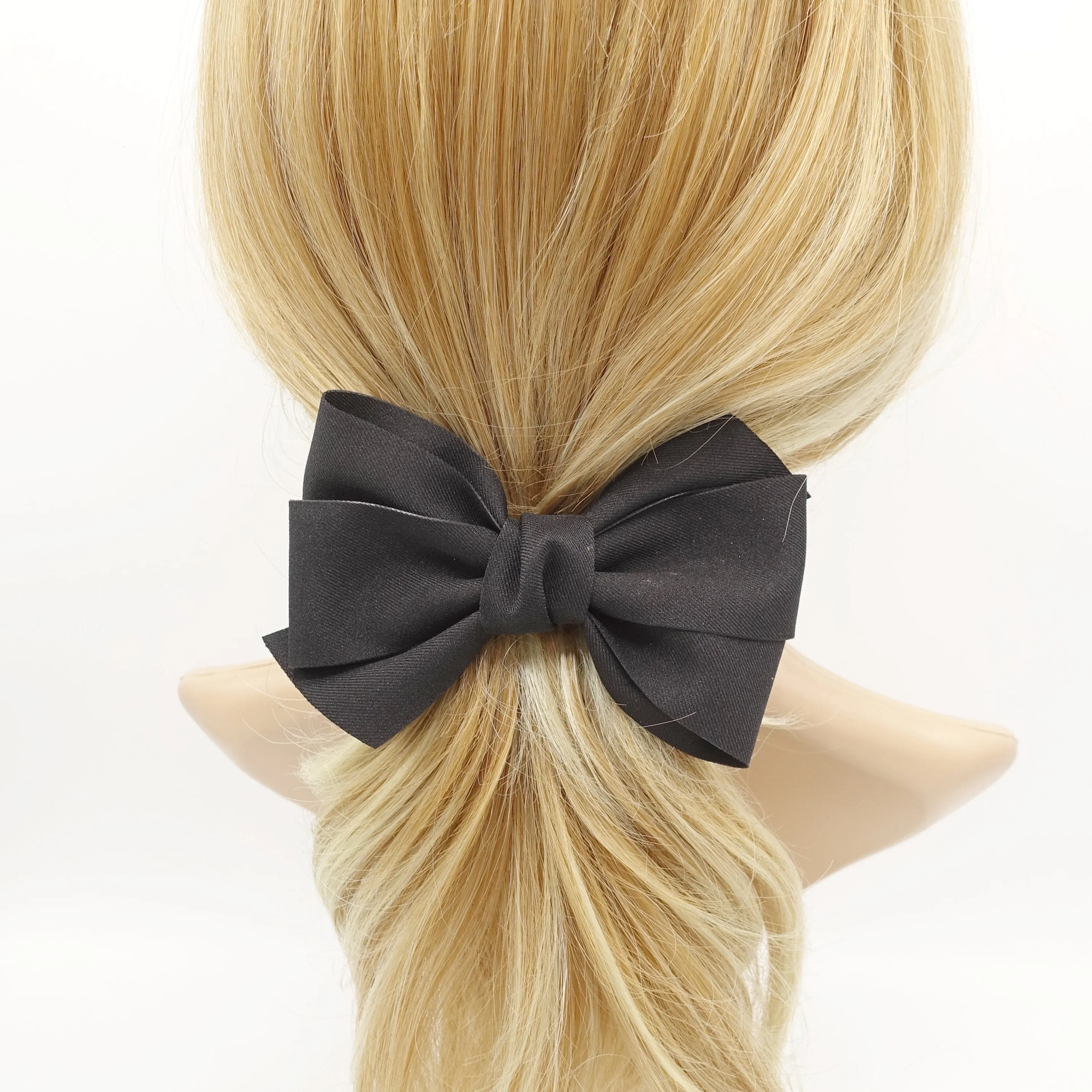 three wing casual hair bow daily hair accessory for women