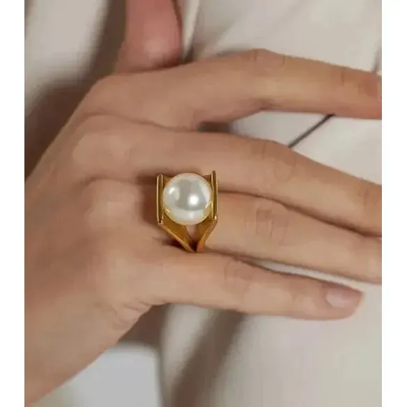 True To Myself Pearl Ring