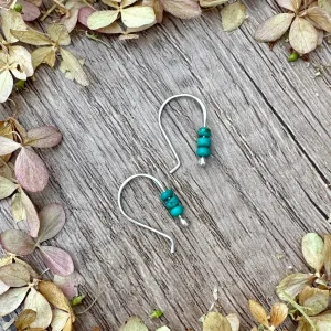 Turquoise Droplet Earrings