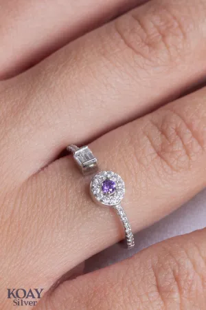 Zircon Purple Ring (055)